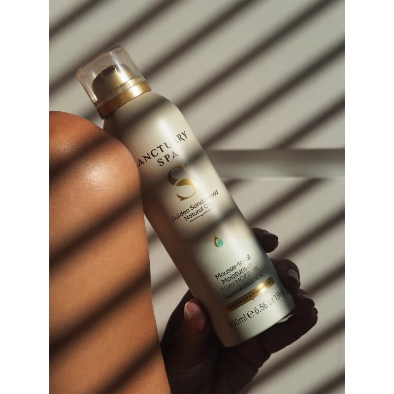 Sanctuary Spa Golden Sandalwood vlažilna pena s hranilnim učinkom 200 ml