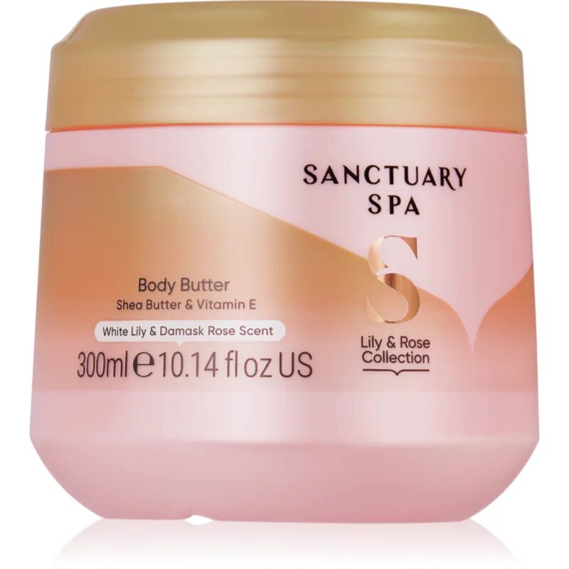 Sanctuary Spa Lily & Rose Collection globinsko vlažilno maslo za telo 300 ml