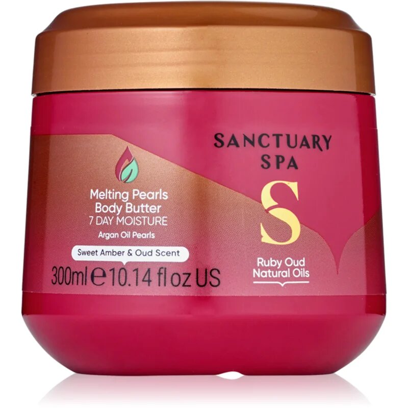 Sanctuary Spa Ruby Oud hranilno maslo za telo 300 ml