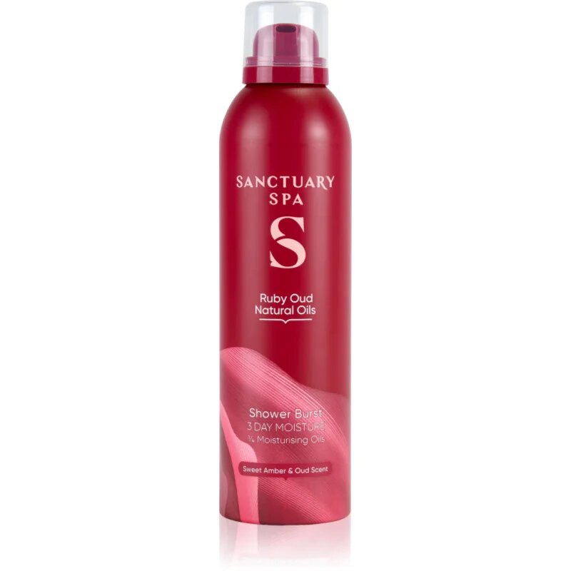 Sanctuary Spa Ruby Oud pena za prhanje s hranilnim učinkom 200 ml