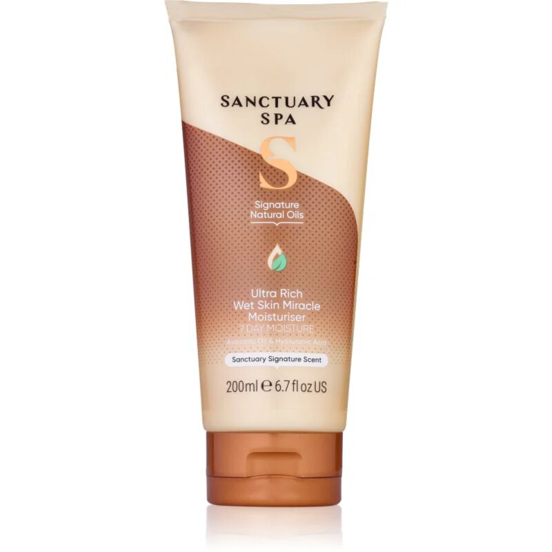Sanctuary Spa Signature Natural Oils globinsko vlažilno mleko za telo 200 ml