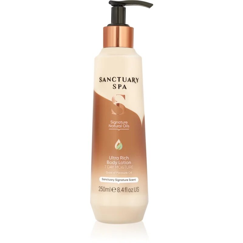 Sanctuary Spa Signature Natural Oils intenzivno vlažilni losjon za telo 250 ml