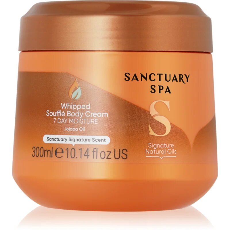 Sanctuary Spa Signature Natural Oils sufle za telo z vlažilnim učinkom 300 ml