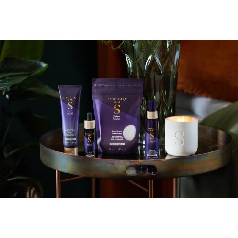 Sanctuary Spa Wellness sol za kopel s pomirjajočim učinkom 500 g