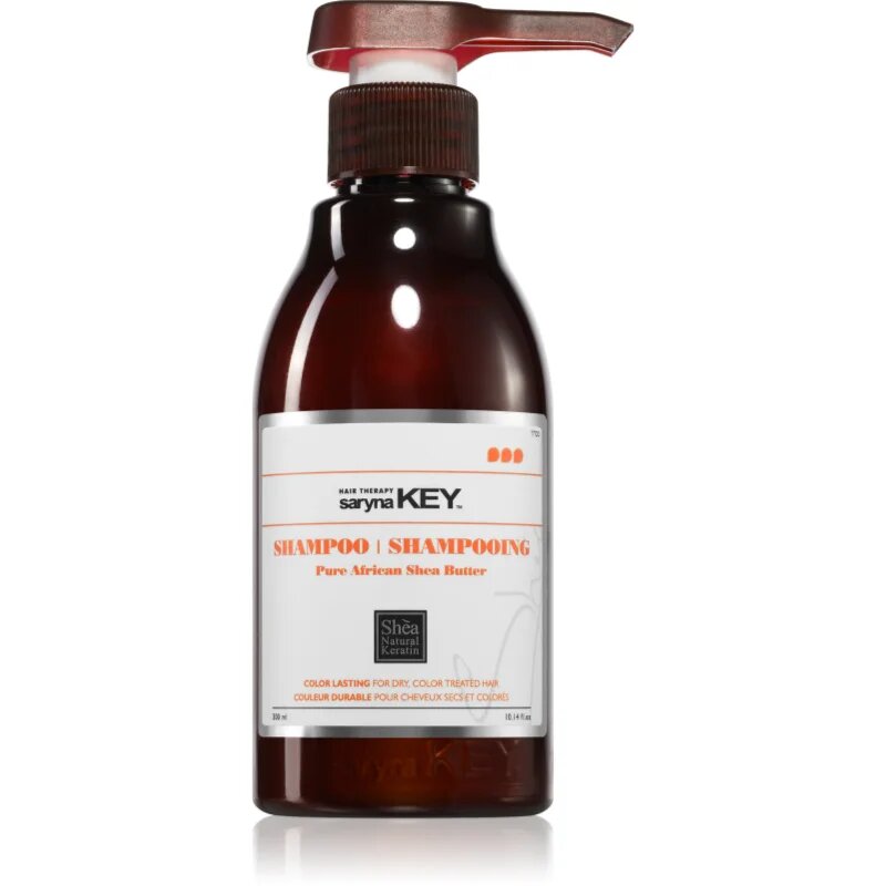 Saryna Key Pure African Shea Butter Color Lasting šampon za barvane lase s karitejevim maslom 300 ml