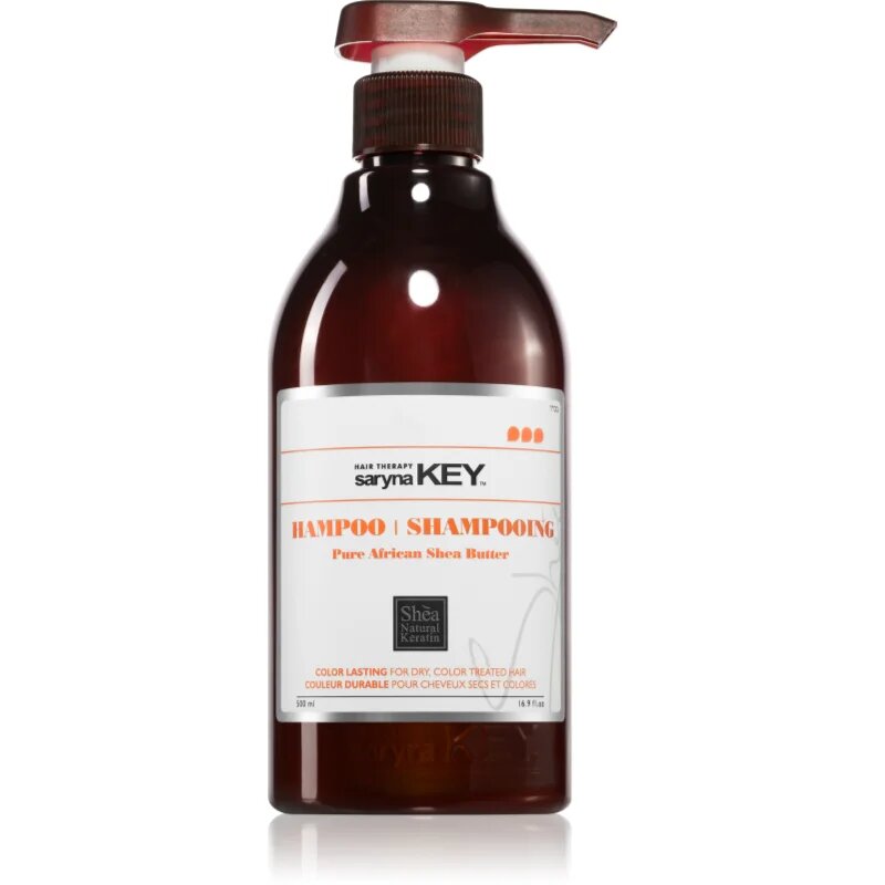 Saryna Key Pure African Shea Butter Color Lasting šampon za barvane lase s karitejevim maslom 500 ml