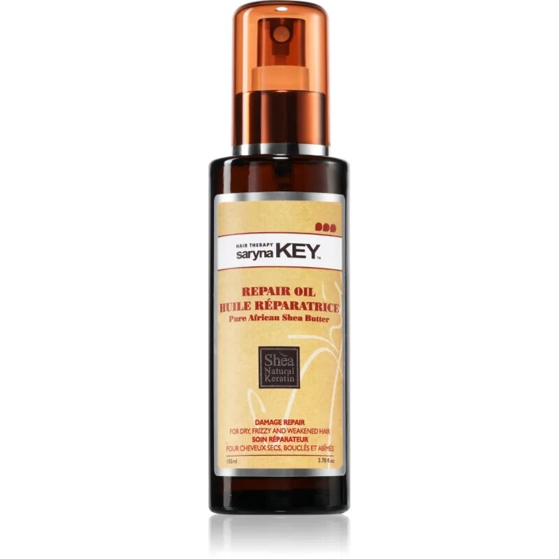 Saryna Key Pure African Shea Butter Damage Repair hranilno olje za lase 105 ml