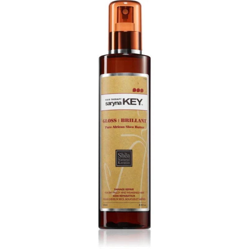 Saryna Key Pure African Shea Butter Damage Repair stiling pršilo za lase 250 ml