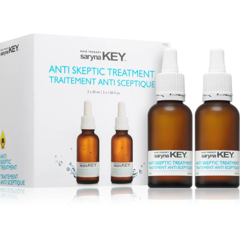 Saryna Key Unique Pro Anti Skeptic Treatment nega proti izpadanju las 2x30 ml