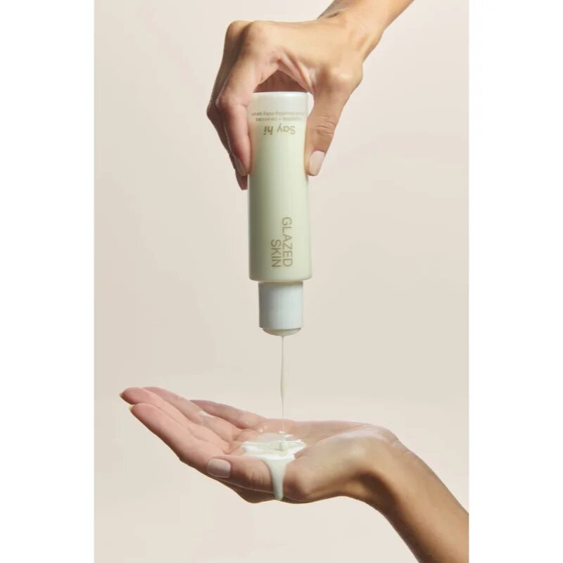 Say Hi Glazed Skin mlečni serum za obraz s ceramidy a peptidy 100 ml