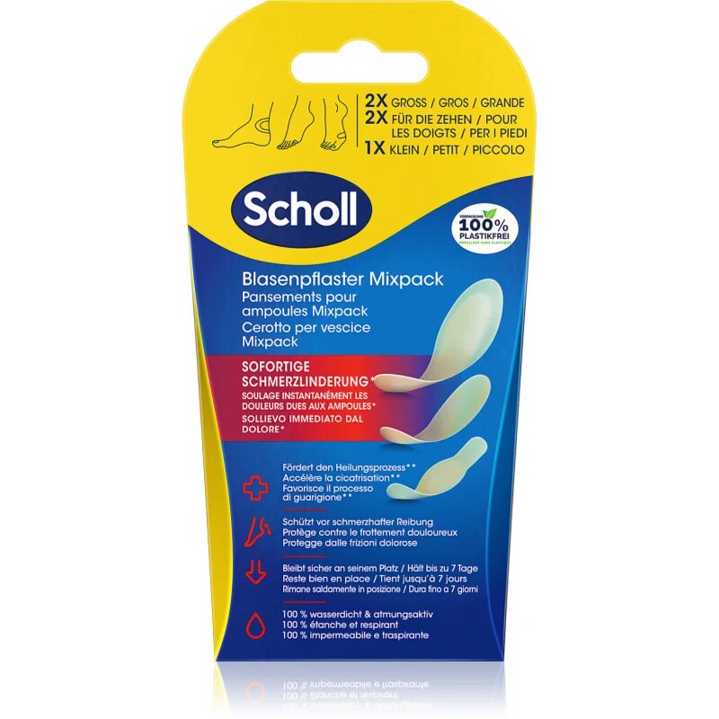 Scholl Dr. 's Blister Plasters vodoodporen obliž za žulje 5 kos
