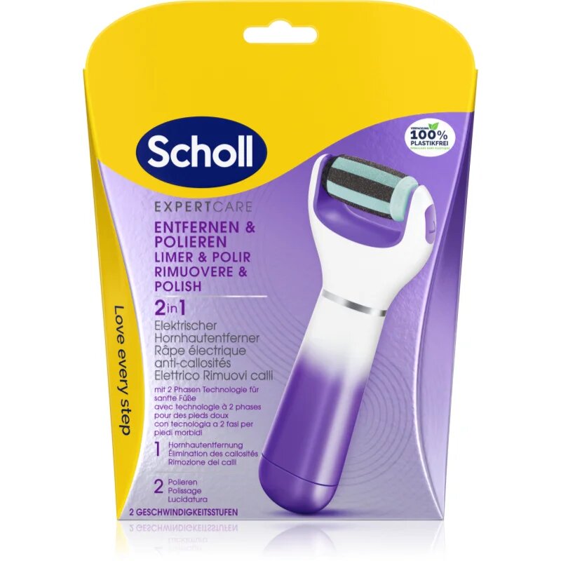 Scholl Expert Care File & Smooth električna pila za stopala 1 kos