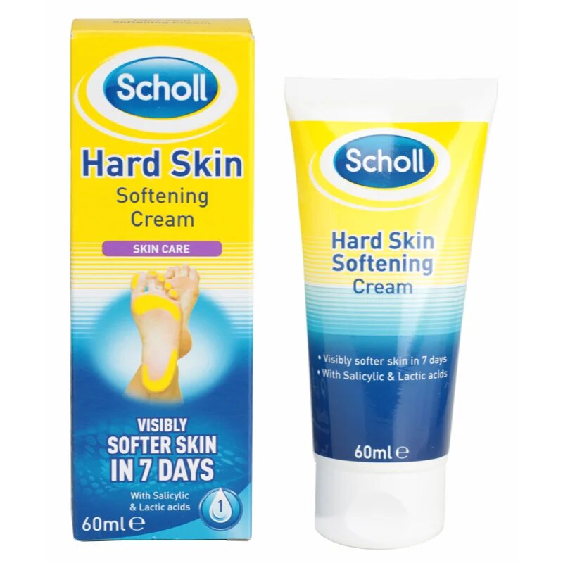 Scholl Foot Cream Hard Skin nočna krema za mehčanje trde kože 60 ml