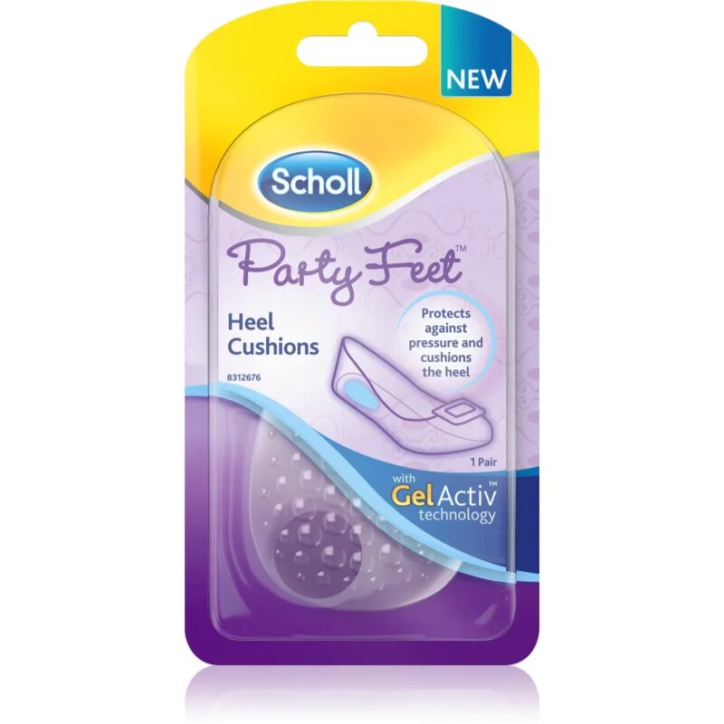 Scholl GelActiv Party Feet gel blazinice za čevlje pod peto 1 par