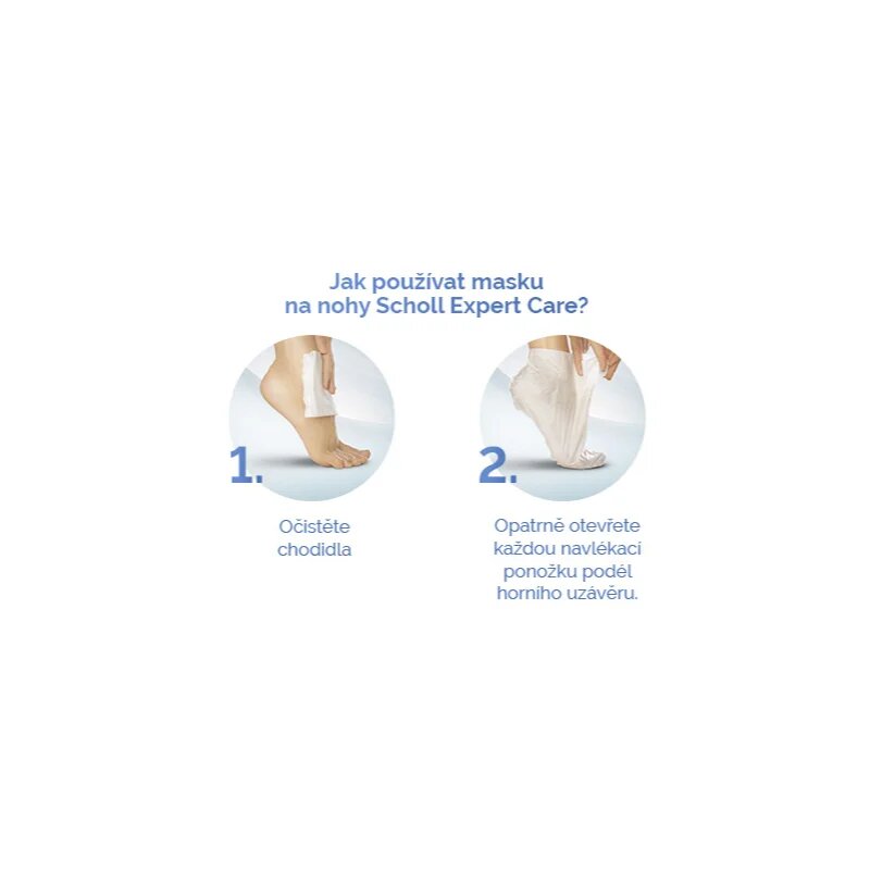 Scholl Pedimask™ Macadamia Oil globinsko hranilna maska za noge 1 kos