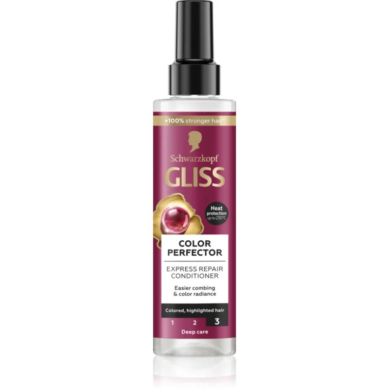 Schwarzkopf Gliss Color Perfector regeneracijski balzam za barvane lase in lase s prameni 200 ml