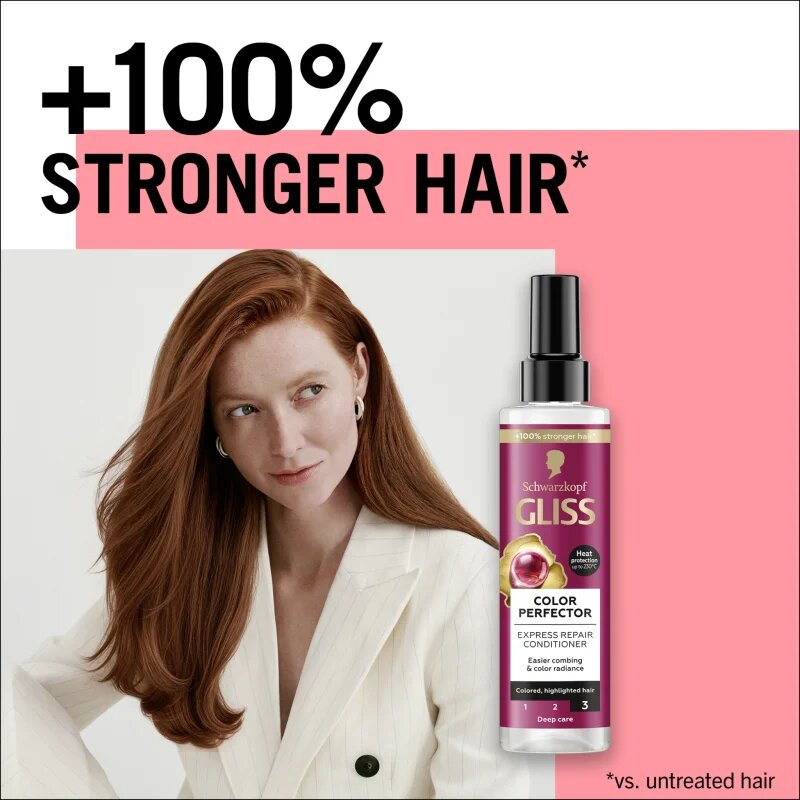 Schwarzkopf Gliss Color Perfector regeneracijski balzam za barvane lase in lase s prameni 200 ml