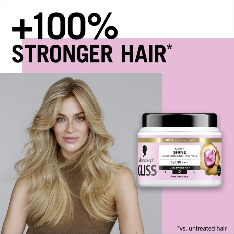 Schwarzkopf Gliss Liquid Silk maska za krepitev in sijaj las 400 ml
