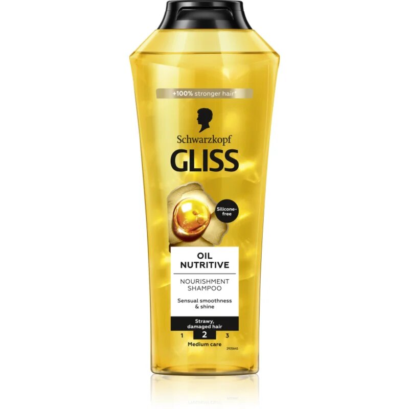 Schwarzkopf Gliss Oil Nutritive hranilni šampon z oljem 400 ml