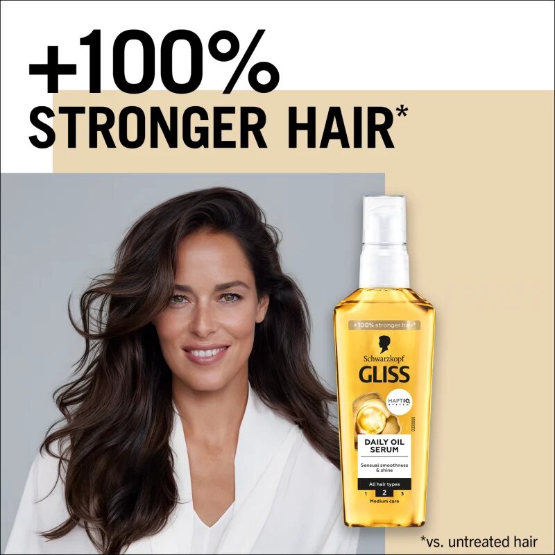 Schwarzkopf Gliss Oil Nutritive oljni serum za vsakodnevno uporabo 75 ml