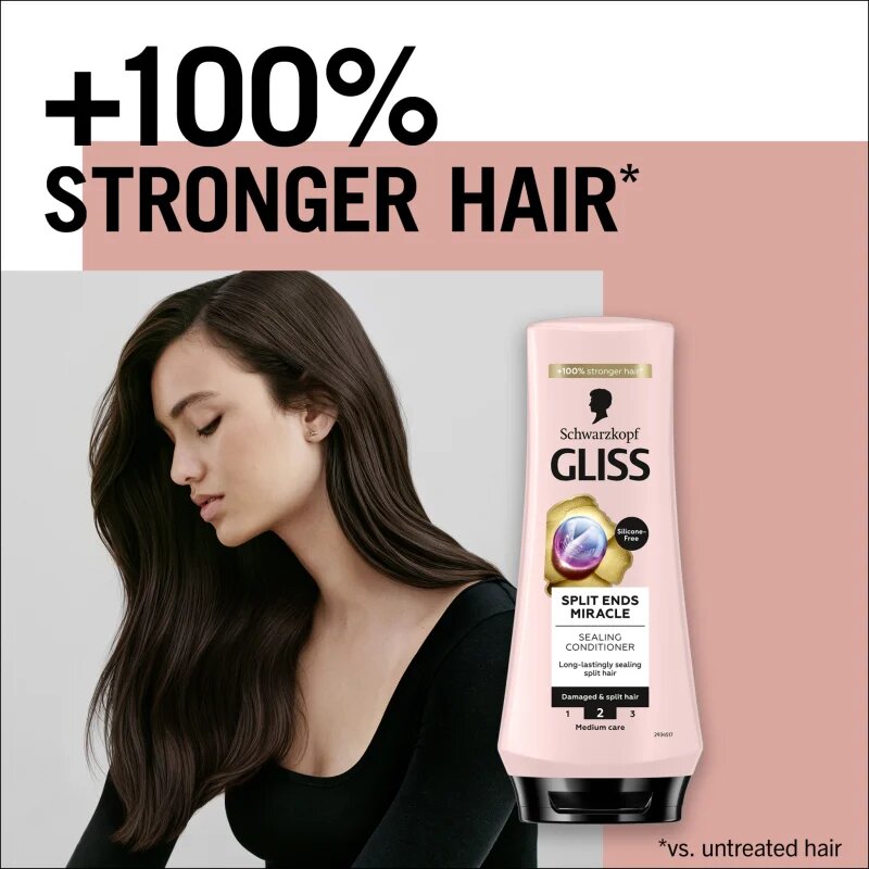 Schwarzkopf Gliss Split Ends Miracle regeneracijski balzam za razcepljene konice 200 ml