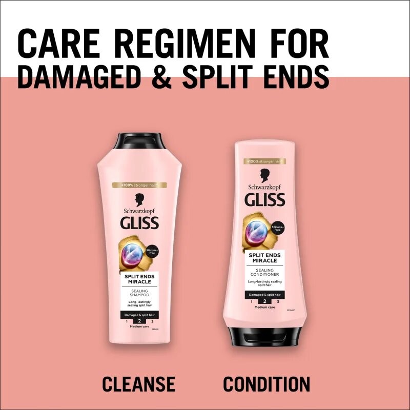 Schwarzkopf Gliss Split Ends Miracle regeneracijski balzam za razcepljene konice 200 ml