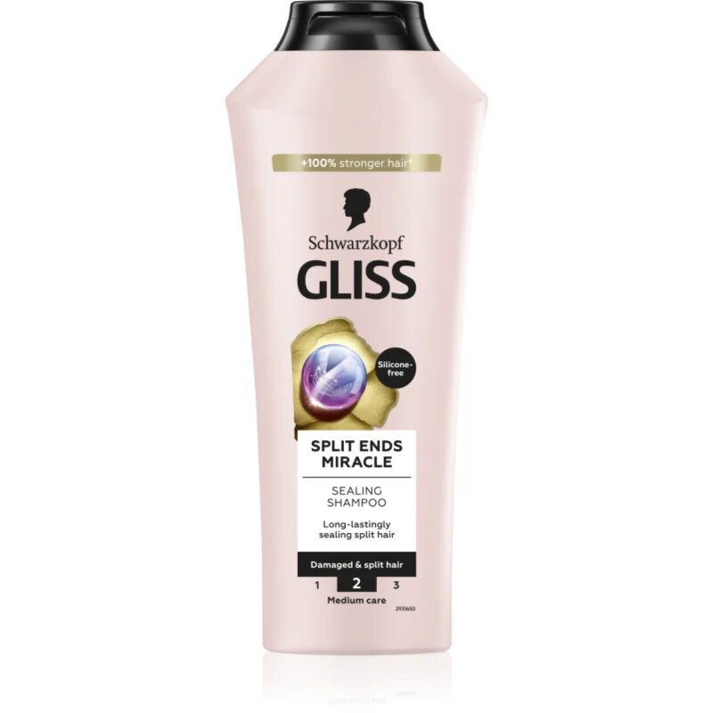 Schwarzkopf Gliss Split Ends Miracle regeneracijski šampon za razcepljene konice 400 ml