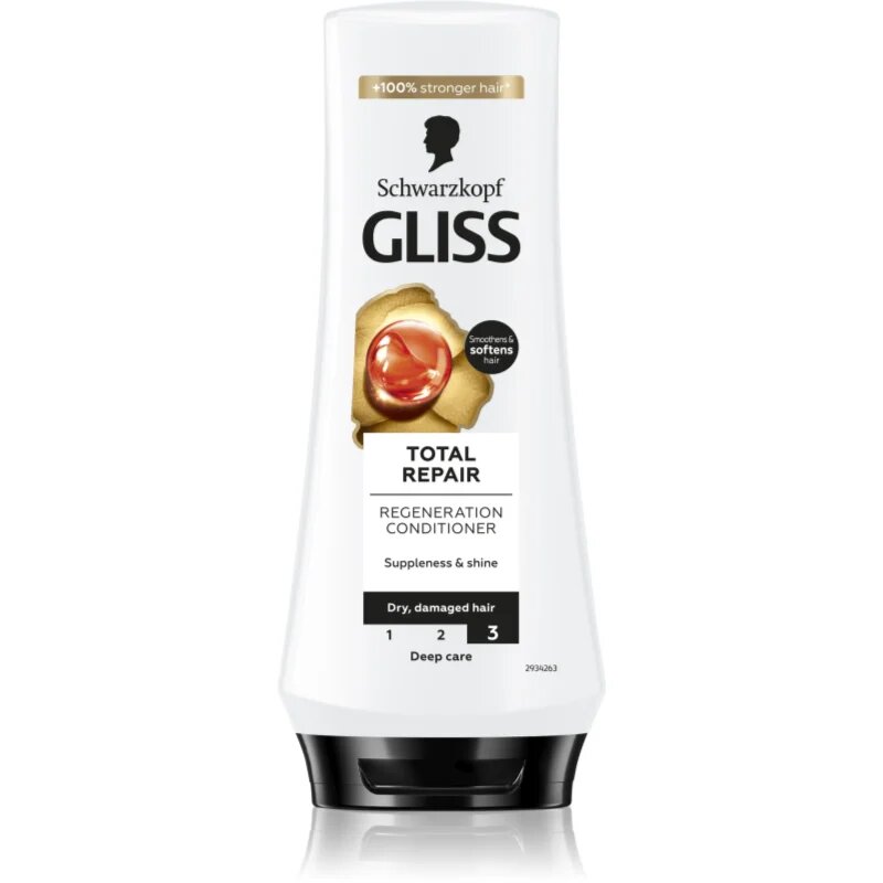 Schwarzkopf Gliss Total Repair intenzivni regeneracijski balzam 200 ml