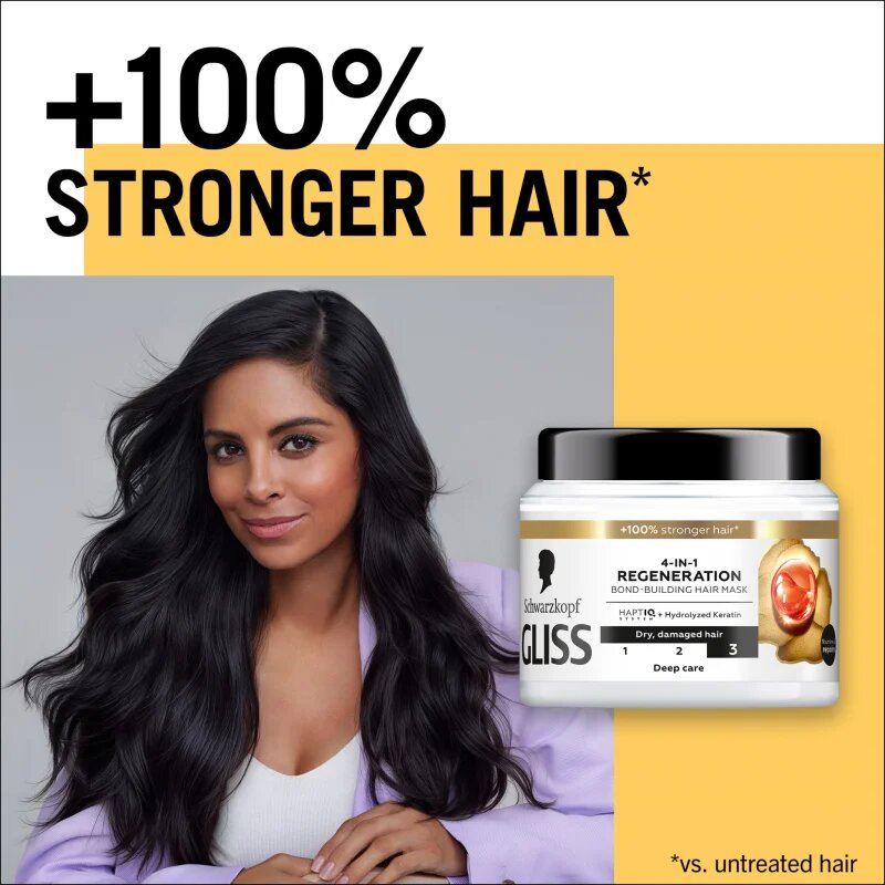 Schwarzkopf Gliss Total Repair regeneracijska maska za suhe in poškodovane lase 400 ml