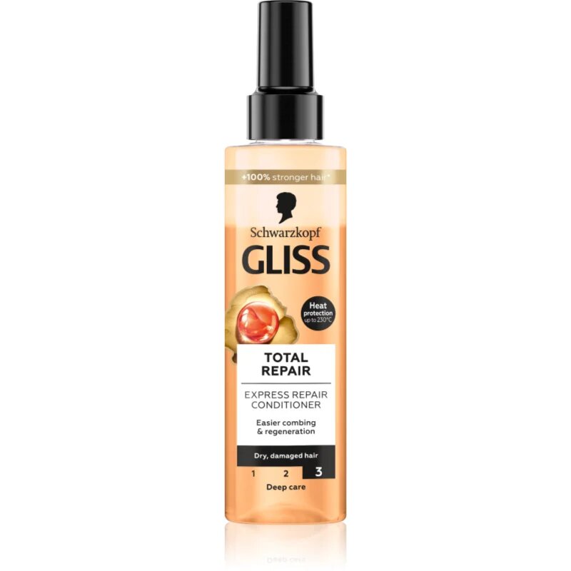 Schwarzkopf Gliss Total Repair regeneracijski balzam za suhe konice las 200 ml
