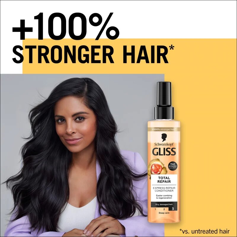 Schwarzkopf Gliss Total Repair regeneracijski balzam za suhe konice las 200 ml