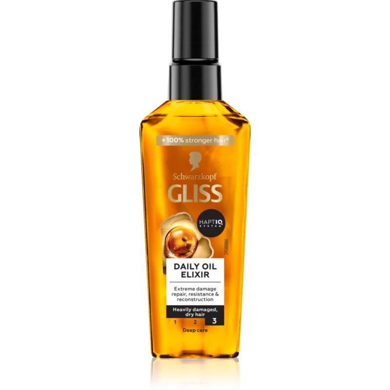 Schwarzkopf Gliss Ultimate Repair hranljivi serum za suhe in poškodovane lase 75 ml