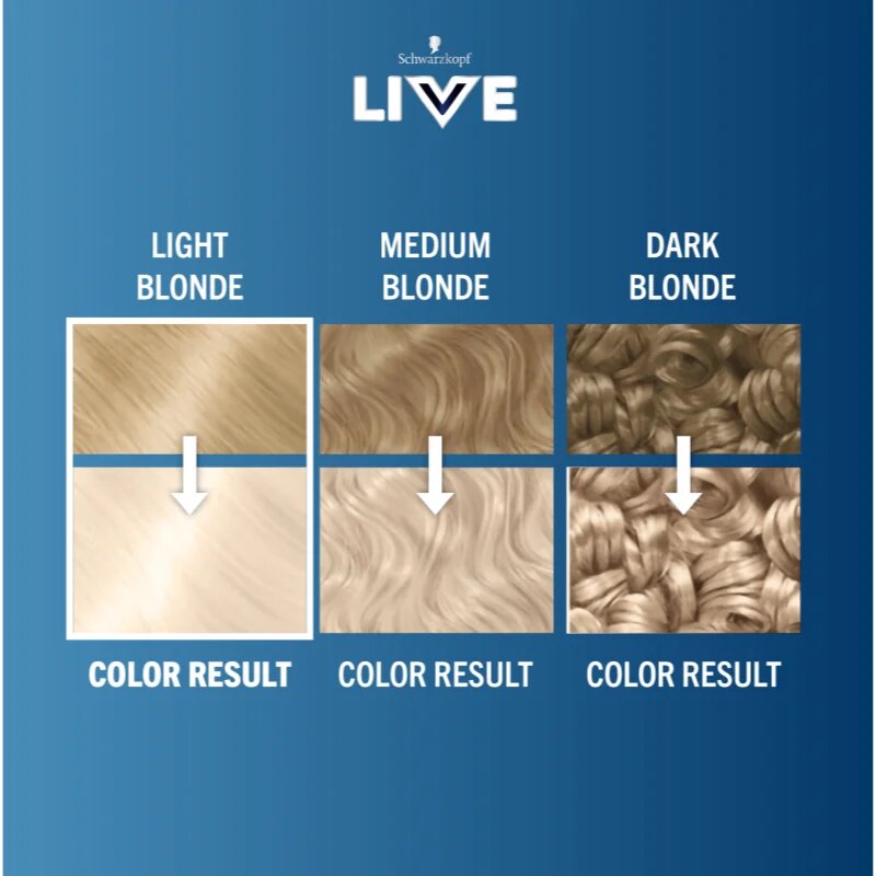 Schwarzkopf LIVE Intense Bleach odstranjevalec barve za lase 00A Absolute Platinum 1 kos