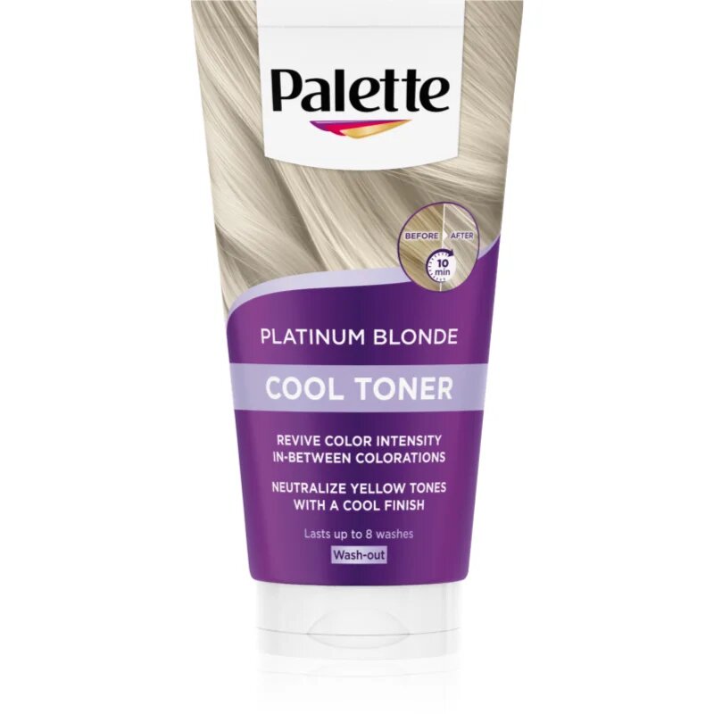 Schwarzkopf Palette Cool Toner toner za nevtralizacijo rumenih tonov za lase 150 ml