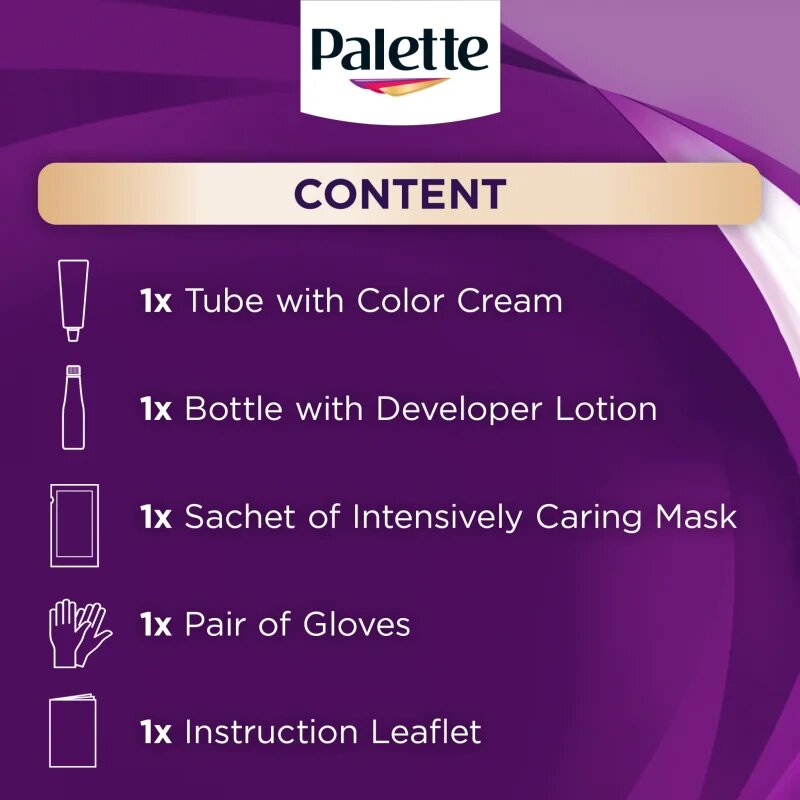Schwarzkopf Palette Intensive Color Creme permanentna barva za lase odtenek 7-65 (LG5) Sparkling Nougat 1 kos