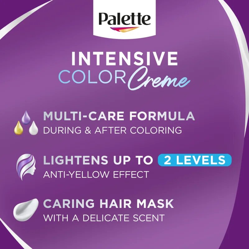 Schwarzkopf Palette Intensive Color Creme permanentna barva za lase odtenek (C9) 9.5-1 Silver Blond 1 kos