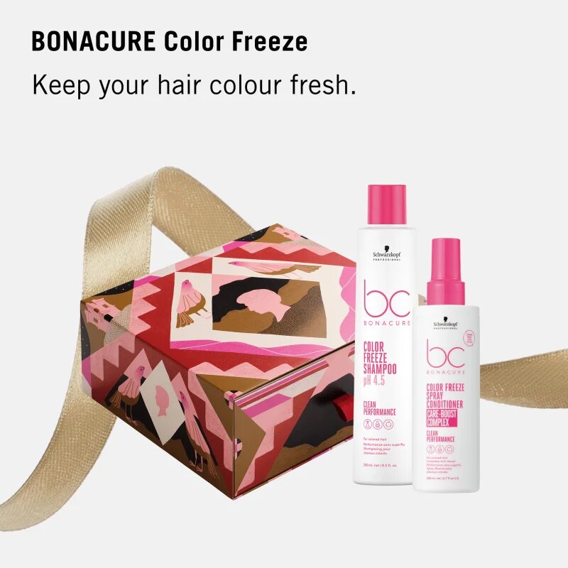 Schwarzkopf Professional BC Bonacure Color Freeze darilni set za barvane lase