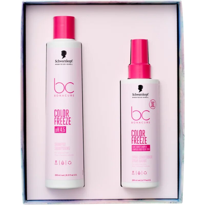 Schwarzkopf Professional BC Bonacure Color Freeze darilni set za barvane lase