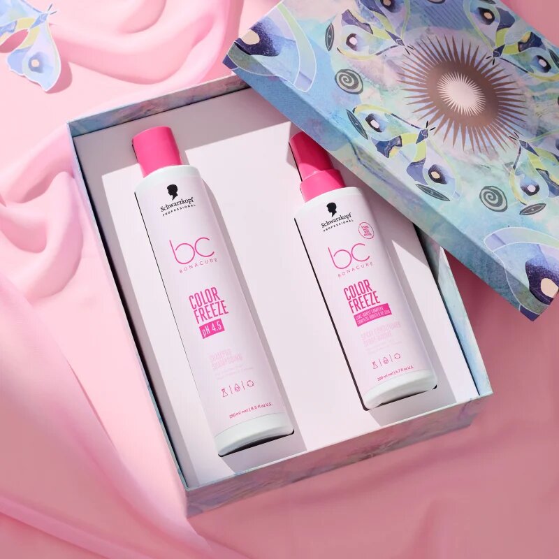 Schwarzkopf Professional BC Bonacure Color Freeze darilni set za barvane lase