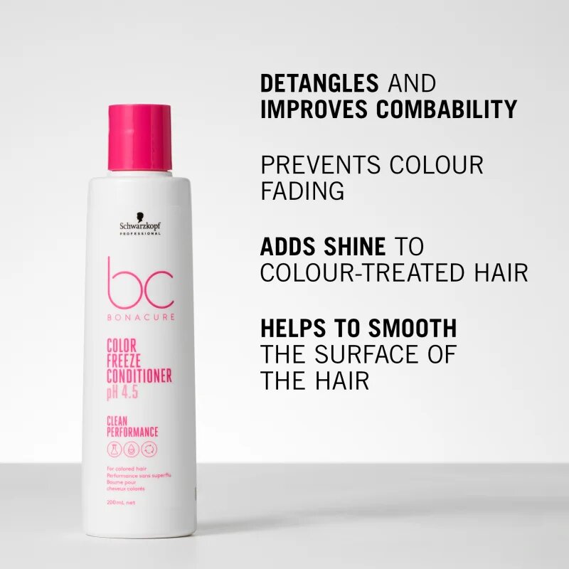Schwarzkopf Professional BC Bonacure Color Freeze zaščitni balzam za barvane lase 200 ml