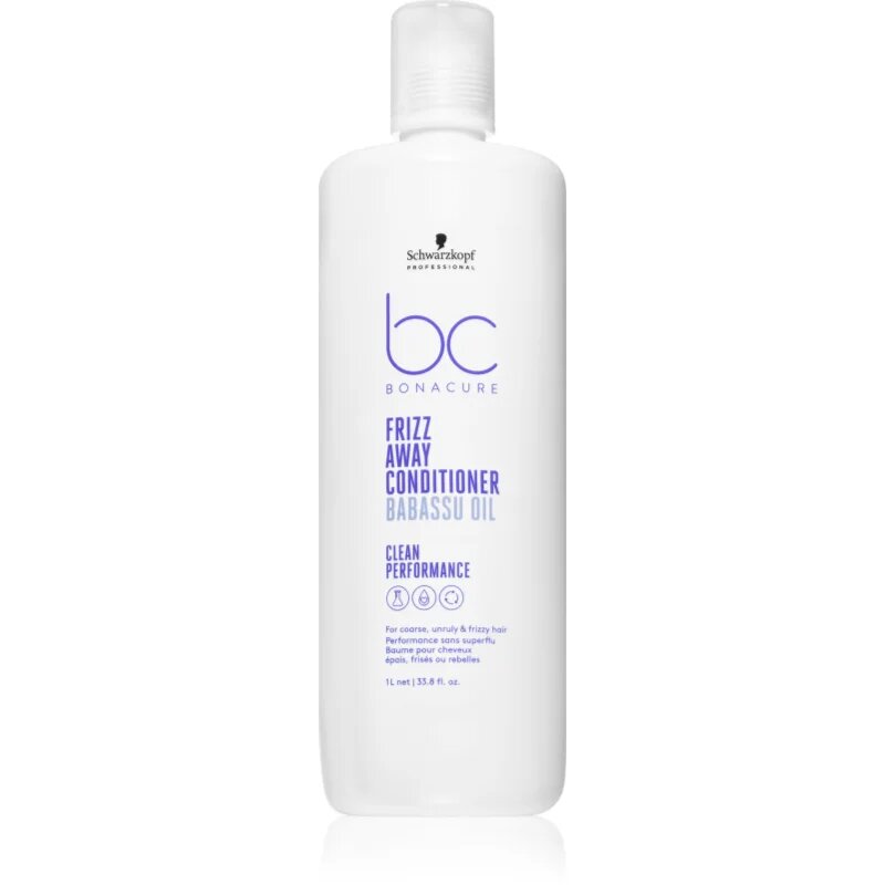 Schwarzkopf Professional BC Bonacure Frizz Away Conditioner balzam za neobvladljive lase 1000 ml