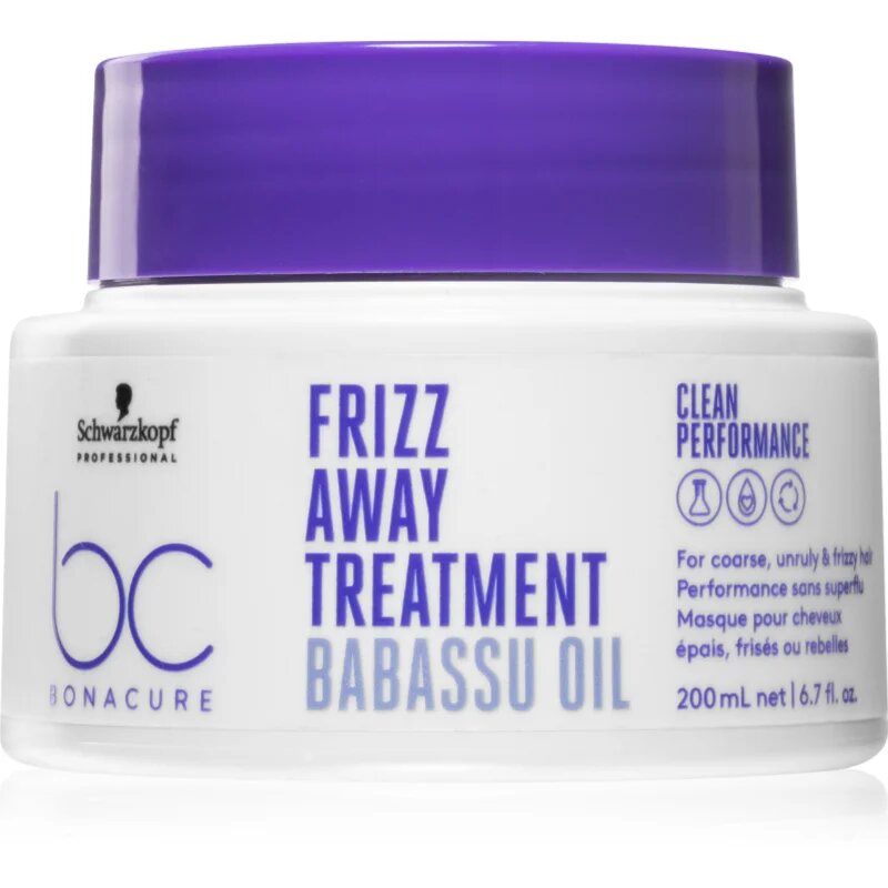 Schwarzkopf Professional BC Bonacure Frizz Away Treatment maska za neobvladljive lase 200 ml