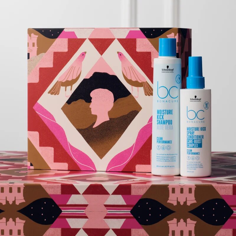Schwarzkopf Professional BC Bonacure Moisture Kick darilni set za intenzivno vlažnost