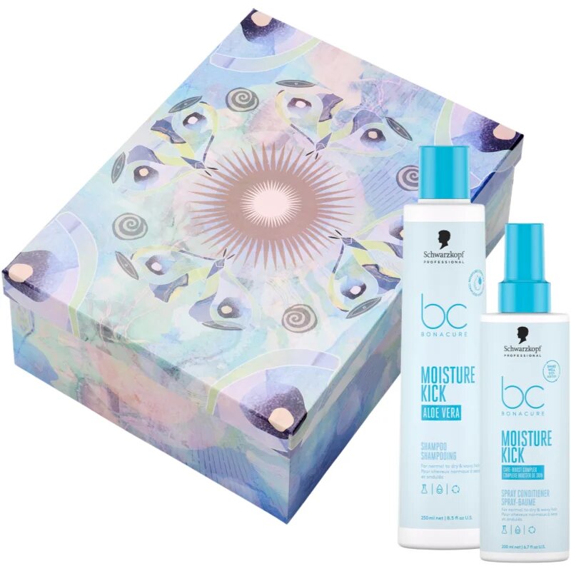 Schwarzkopf Professional BC Bonacure Moisture Kick darilni set za suhe in normalne lase