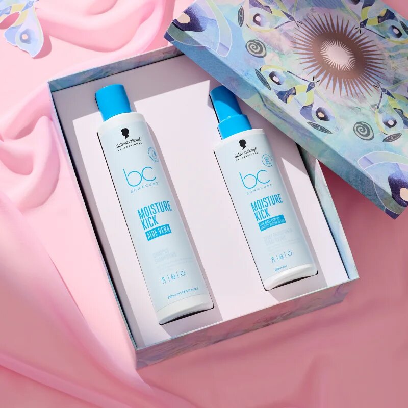 Schwarzkopf Professional BC Bonacure Moisture Kick darilni set za suhe in normalne lase