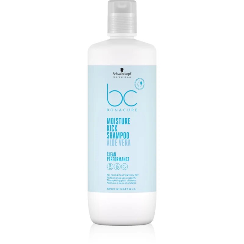 Schwarzkopf Professional BC Bonacure Moisture Kick vlažilni šampon 1000 ml