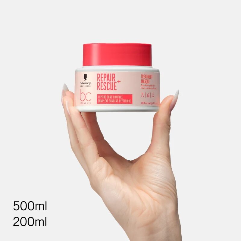 Schwarzkopf Professional BC Bonacure Repair Rescue+ intenzivna hranilna maska za poškodovane lase 200 ml