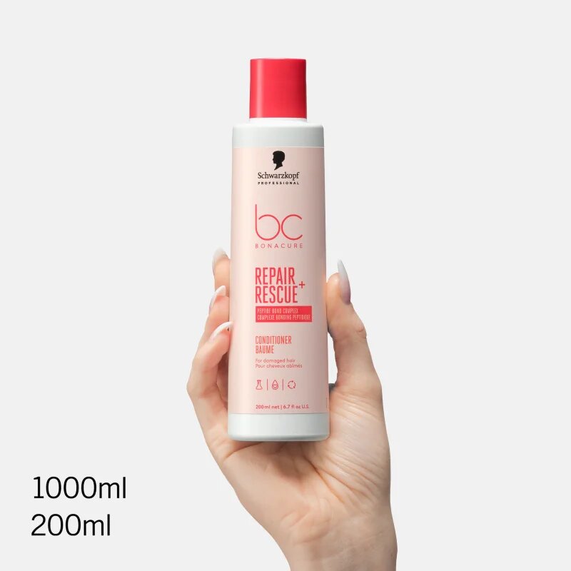 Schwarzkopf Professional BC Bonacure Repair Rescue+ intenzivni balzam za poškodovane lase 200 ml