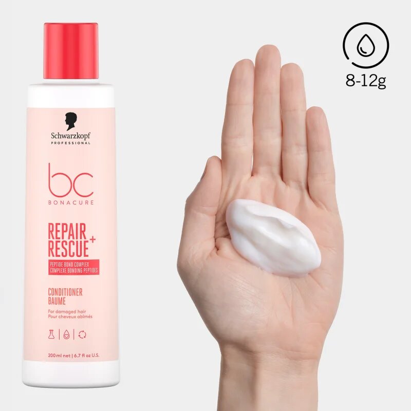 Schwarzkopf Professional BC Bonacure Repair Rescue+ intenzivni balzam za poškodovane lase 200 ml