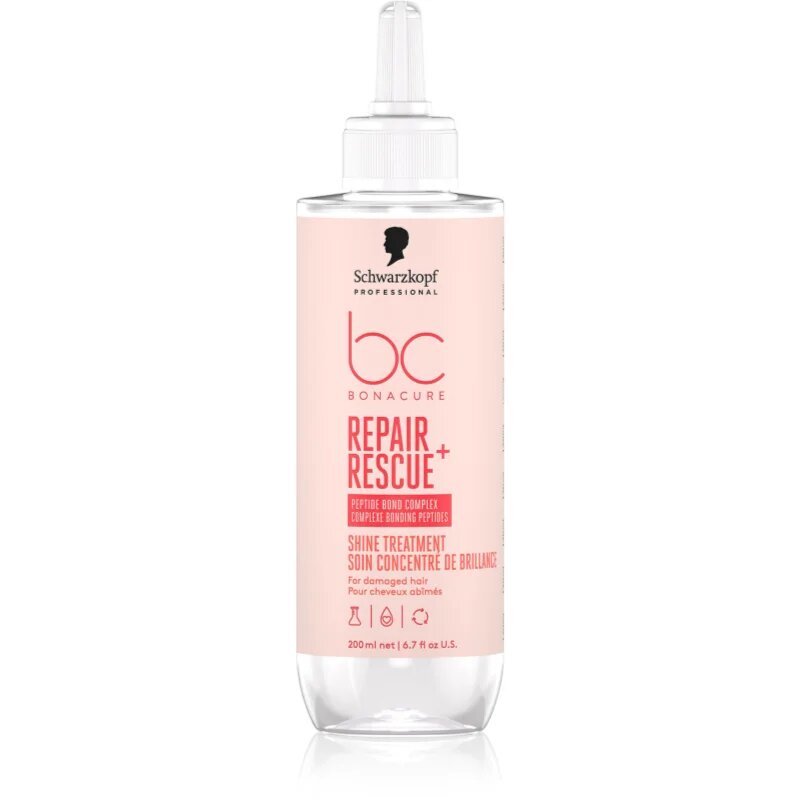 Schwarzkopf Professional BC Bonacure Repair Rescue+ koncentrirana nega za poškodovane lase 200 ml